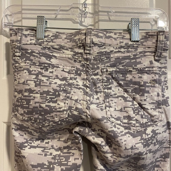 Rag & Bone Grey Camo Skinny Jeans Size 24 Style# W1502O337 - Picture 8 of 11